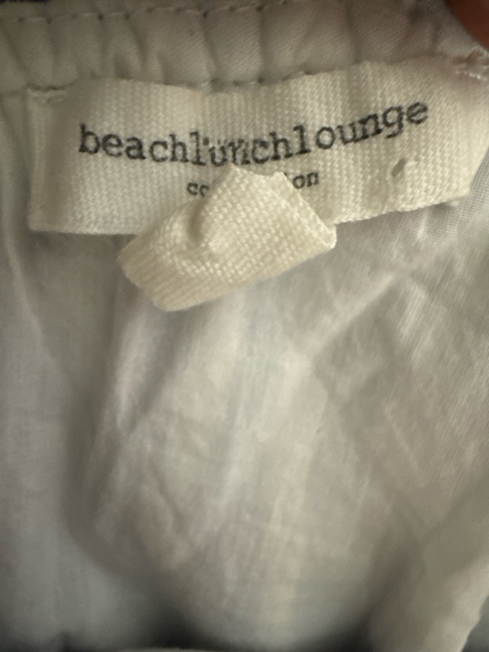 beachlunchlounge Blue and White One-Shoulder Striped Dress - Picture 3 of 8